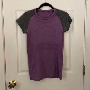 Purple Lululemon Swiftly T-Shirt